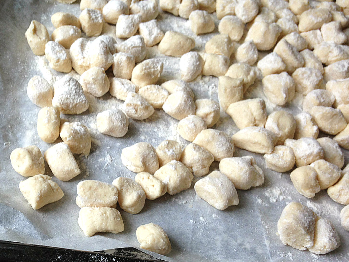 Ñoquis de ricota con pesto