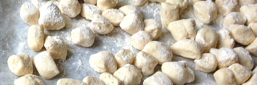 Ñoquis de ricota con pesto